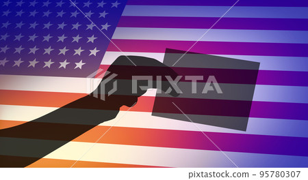 American Election Voter 95780307