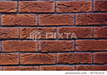 Brick wall of decorative stone background 95781420