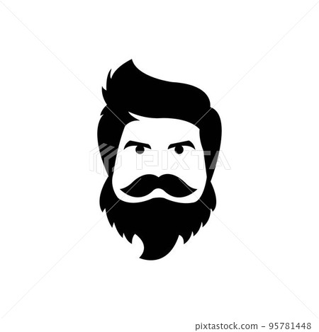 man face icon logo vector design template 95781448