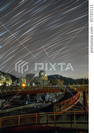 福島縣田村市星之村天文台的冬季星座 福島縣田村市星之村天文台的冬季星座 95783111