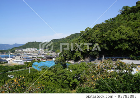 Scenery near Katasoba Port on one side Car ferry Scenery near Katasoba Port on one side Car ferry 95783895