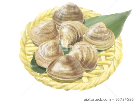Hand-painted shellfish 01_2 95784556