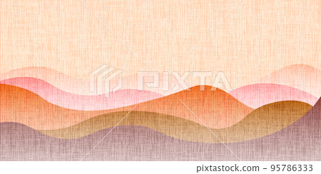 Japanese paper mountain landscape background Japanese paper mountain landscape background 95786333