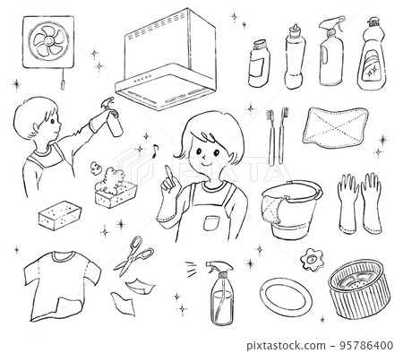 清洗換氣扇的圖解 95786400