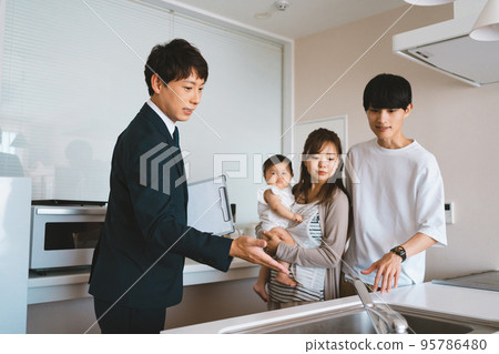 尋找帶嬰兒的房地產 95786480