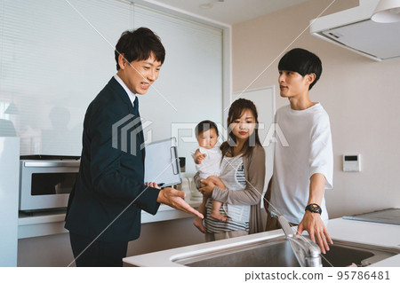 Looking for a real estate property with a baby 95786481