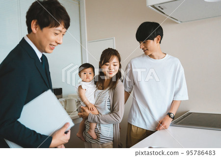 Looking for a real estate property with a baby 95786483