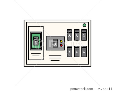 安培斷路器的插圖 95788211