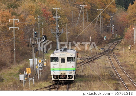 [JR駒岳站]到達列車進出 95791518