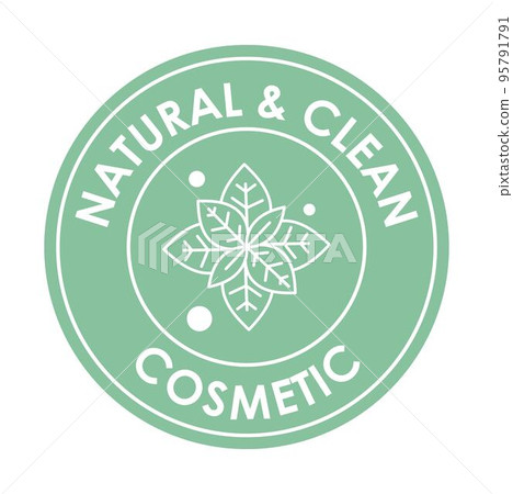 Natural and clean cosmetics with eco ingredients 95791791