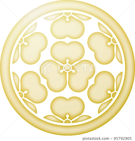 七六邊形家族紋章[金色] 95792905