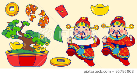 God of wealth new year set God of wealth new year set 95795008