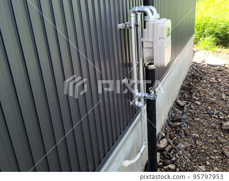 Lpigas supply facility detached house Lpigas supply facility detached house 95797953