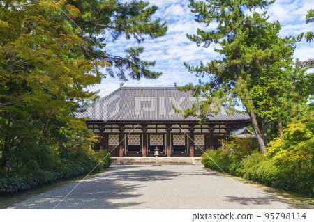Toshodai-ji Temple Main Hall (Gojo-cho, Nara City, Nara Prefecture) Toshodai-ji Temple Main Hall (Gojo-cho, Nara City, Nara Prefecture) 95798114