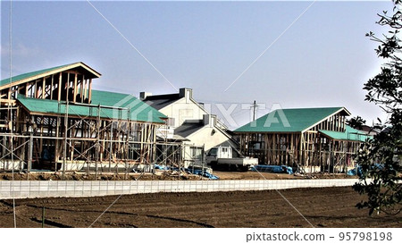 四戶住宅建築風光 四戶住宅建築風光 95798198