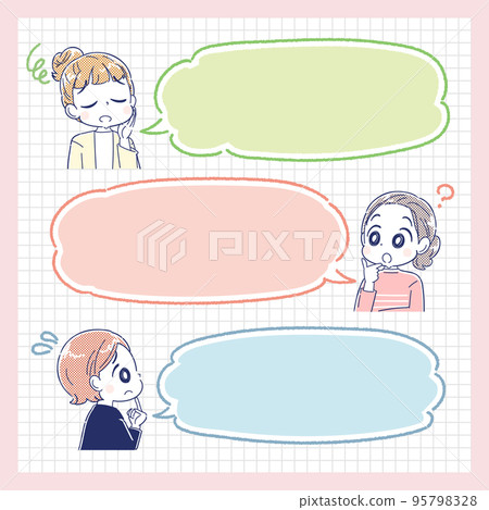 一群女人說話 一群女人說話 95798328