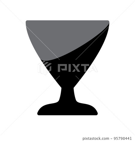Illustration Vector Graphic of Wine Glass icon Illustration Vector Graphic of Wine Glass icon 95798441