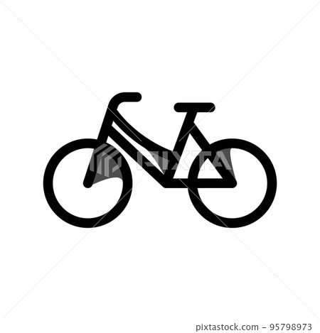 Illustration Vector Graphic of Bicycle Icon Design Illustration Vector Graphic of Bicycle Icon Design 95798973