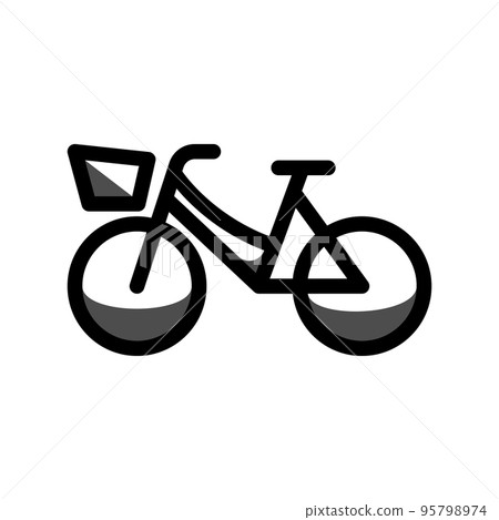 Illustration Vector Graphic of Bicycle Icon Design 95798974