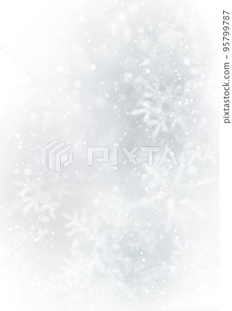 Snowflakes illustration background 95799787