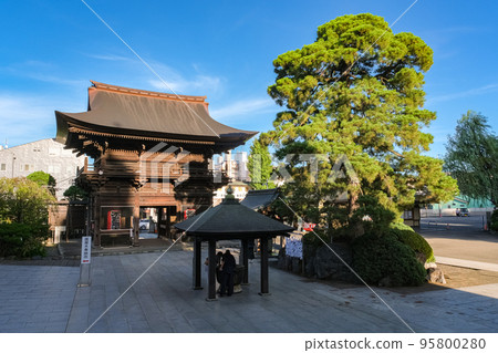 東京都日野市高畑不動尊二王門 95800280