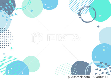 框架材質_abstract_blue 95800515
