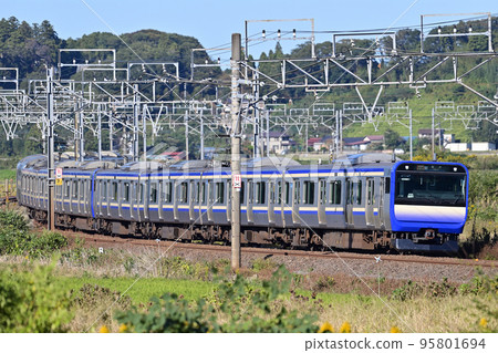 總武本線櫻花物之JR東E235系列1000系列J-14編隊（鎌倉） 95801694