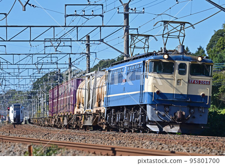 Narita Line Sakura - Shisui JR Freight EF65-2066(新鶴見) Narita Line Sakura - Shisui JR Freight EF65-2066(新鶴見) 95801700