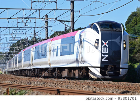 成田線佐倉酒酒井JR東E259系列Ne015編隊(鎌倉)Narita Express NEX 成田線佐倉酒酒井JR東E259系列Ne015編隊(鎌倉)Narita Express NEX 95801701