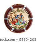 A Dutar - an ancient Asian drum musical instrument 95804203