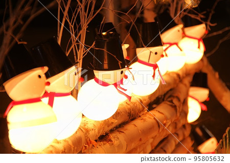 聖誕裝飾(雪人) 聖誕裝飾(雪人) 95805632