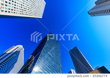 Cityscape of Shinjuku-ku, Tokyo Skyscrapers of Nishi-Shinjuku Cityscape of Shinjuku-ku, Tokyo Skyscrapers of Nishi-Shinjuku 95806774