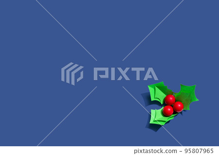 Christmas holly berries - Paper craft 95807965