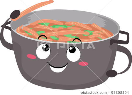 Mascot Prepare Ayahuasca Illustration Mascot Prepare Ayahuasca Illustration 95808394