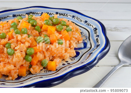 墨西哥食物arroz a la Mexicana 95809073