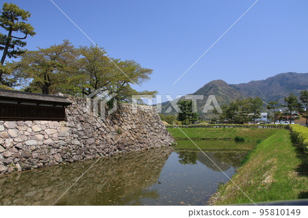 長野縣長野市松代町松代城風景 長野縣長野市松代町松代城風景 95810149