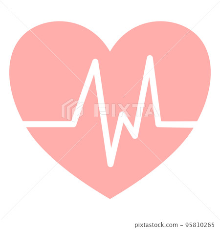 心臟心電圖圖像 心臟心電圖圖像 95810265