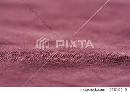 closeup shot of red wine color ton fabric closeup shot of red wine color ton fabric 95810549