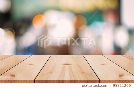 table, restaurant, wooden 95811269