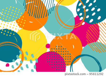 Frame material_abstract_colorful 95811292