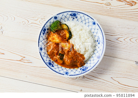 印度咖哩、蔬菜咖哩、咖哩、雞肉咖哩、咖哩飯 95811894