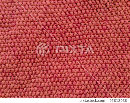 Organic knitting texture with detail wool threads. 95812988