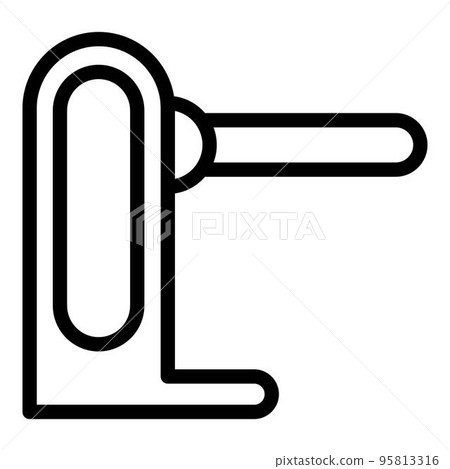 Walking turnstile icon. Outline walking turnstile vector icon for web design isolated on white background Walking turnstile icon. Outline walking turnstile vector icon for web design isolated on white background 95813316