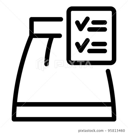 Good production skirt icon. Outline good production skirt vector icon for web design isolated on white background Good production skirt icon. Outline good production skirt vector icon for web design isolated on white background 95813460