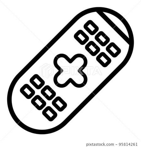Remote control icon. Outline remote control vector icon for web design isolated on white background Remote control icon. Outline remote control vector icon for web design isolated on white background 95814261