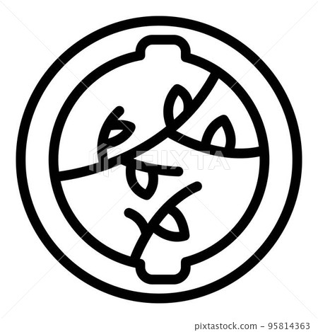 Animal trap icon. Outline animal trap vector icon for web design isolated on white background 95814363