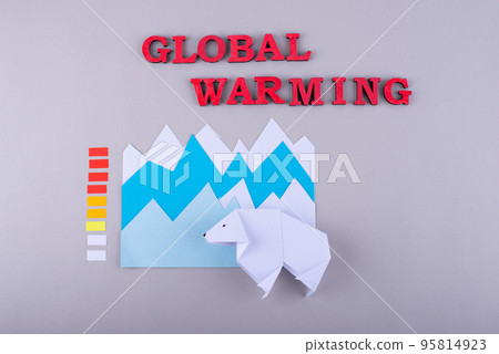 Global warming and climate change concept 95814923