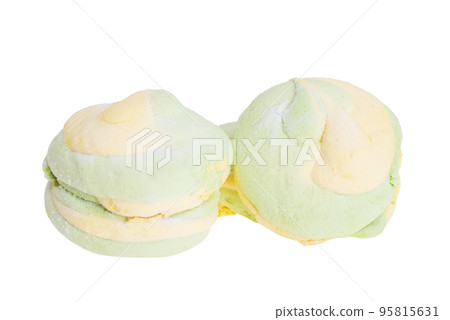 Marshmallow isolated Marshmallow isolated 95815631