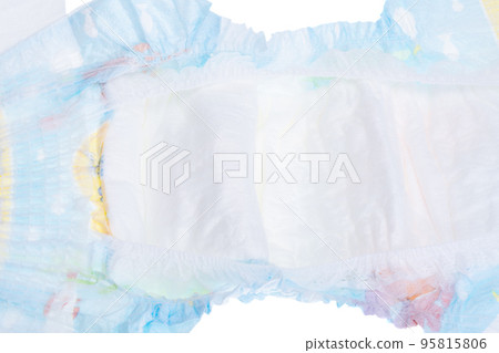 Baby diapers isolated 95815806