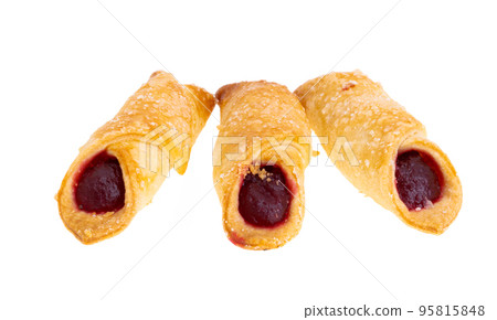 Cookies with jam isolated Cookies with jam isolated 95815848